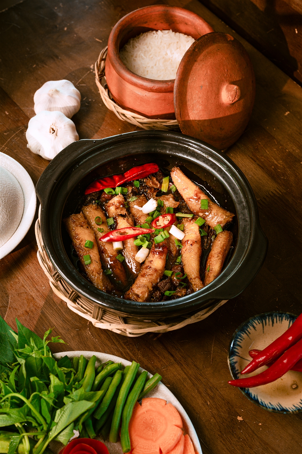 Cá bống đục kho tiêu